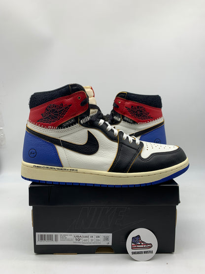 Jordan 1 Retro High OG SP Fragment x Union LA Varsity Red Sport Royal