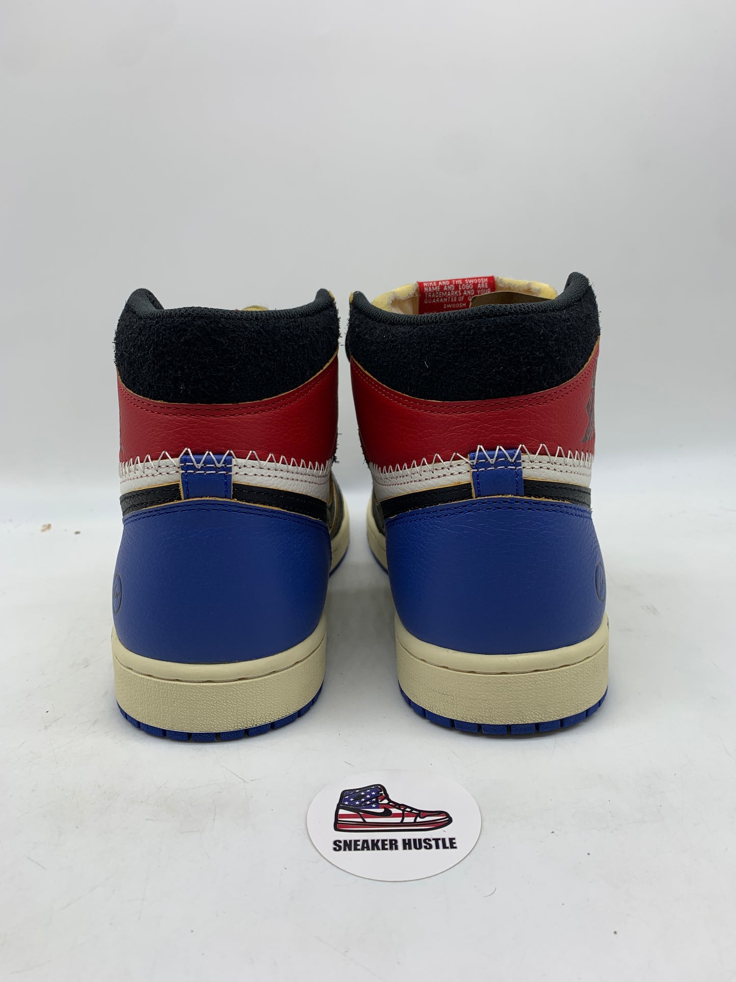 Jordan 1 Retro High OG SP Fragment x Union LA Varsity Red Sport Royal
