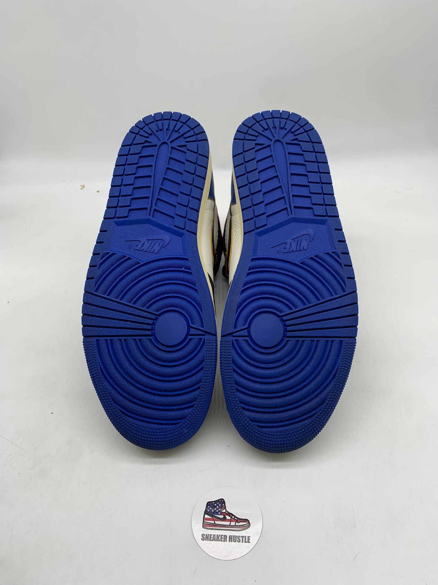 Jordan 1 Retro High OG SP Fragment x Union LA Varsity Red Sport Royal