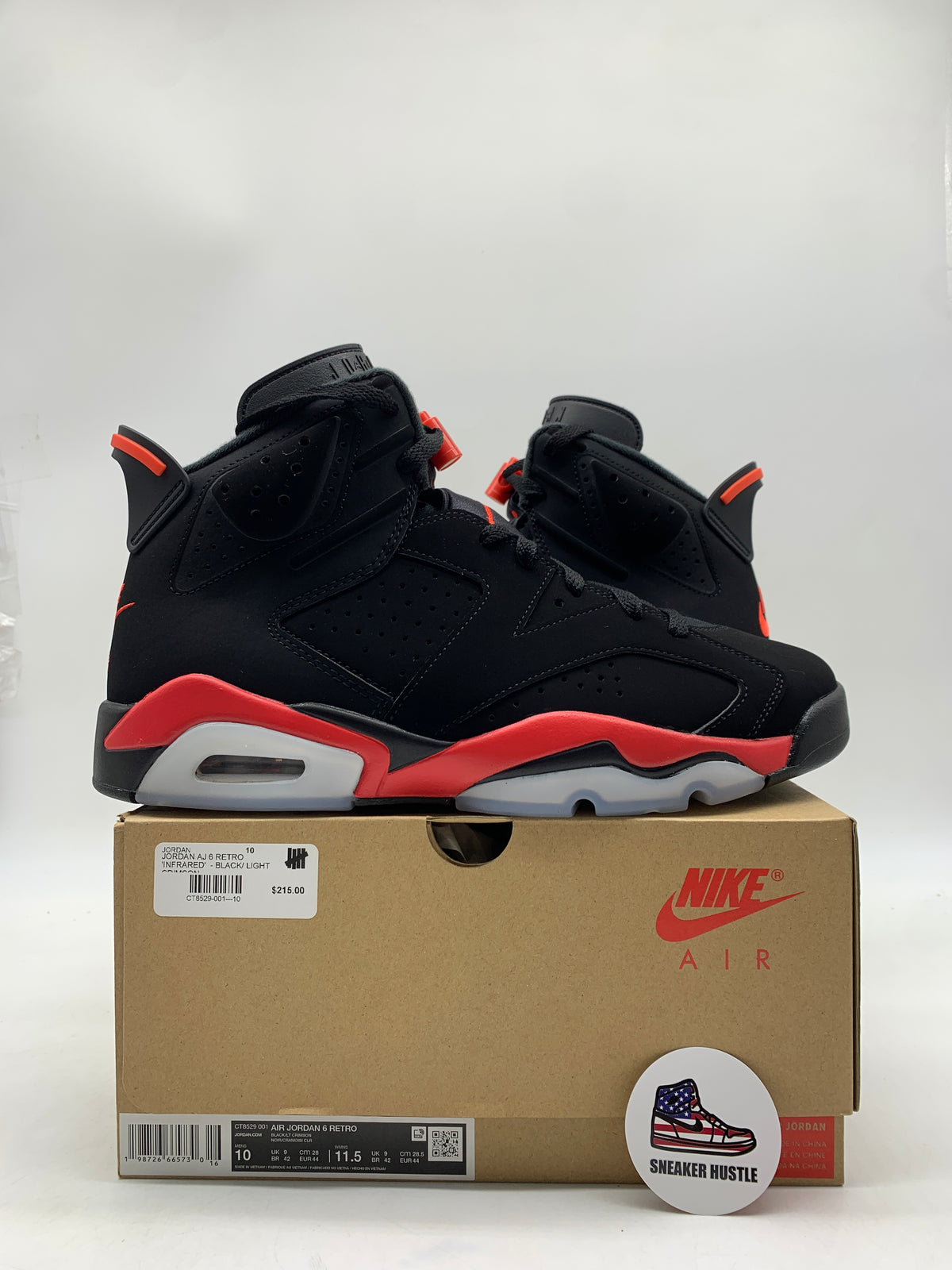 Jordan 6 Retro Infrared Salesman