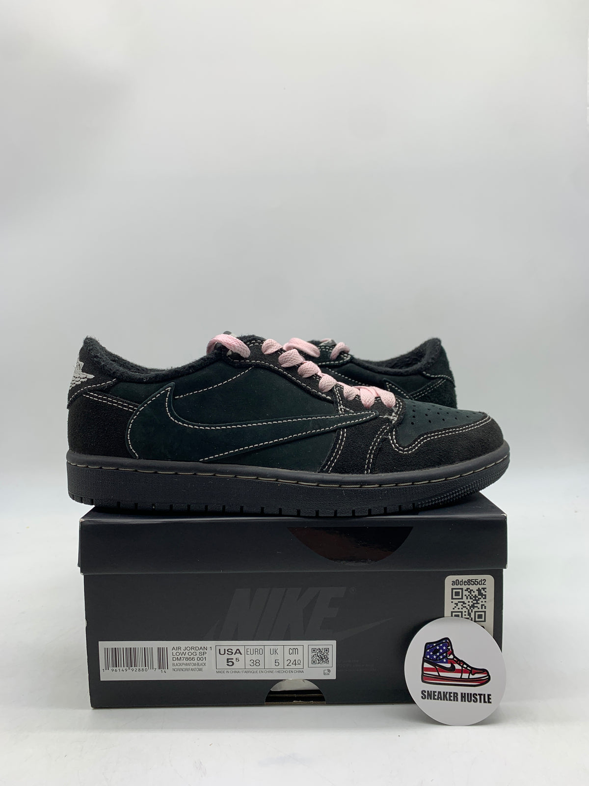 Jordan 1 Retro Low OG SP Travis Scott Black Phantom