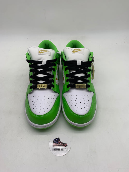 Nike SB Dunk Low Supreme Stars Mean Green (2021)