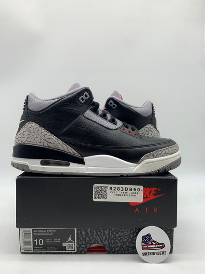 Jordan 3 Retro OG Black Cement (2024)