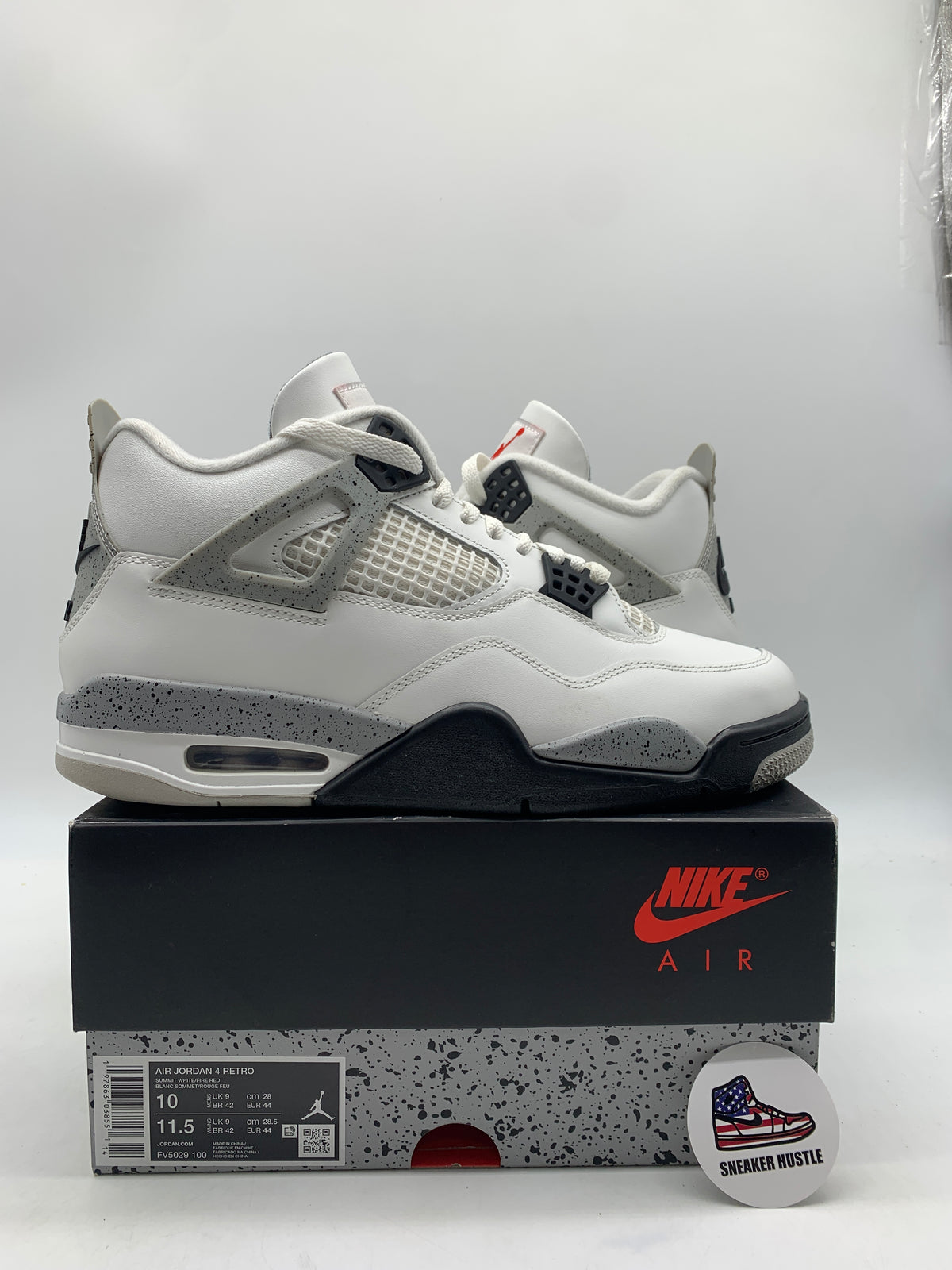 Jordan 4 Retro White Cement (2025)