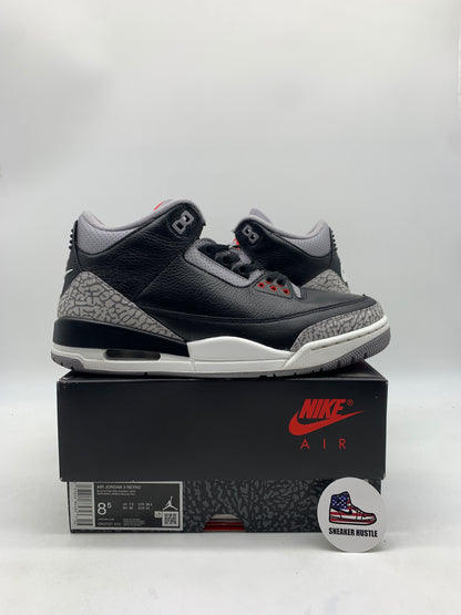 Jordan 3 Retro OG Black Cement (2024)