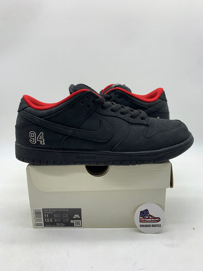 Nike SB Dunk Low Supreme 94 Black