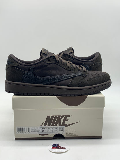 Jordan 1 Retro Low OG SP Travis Scott Velvet Brown