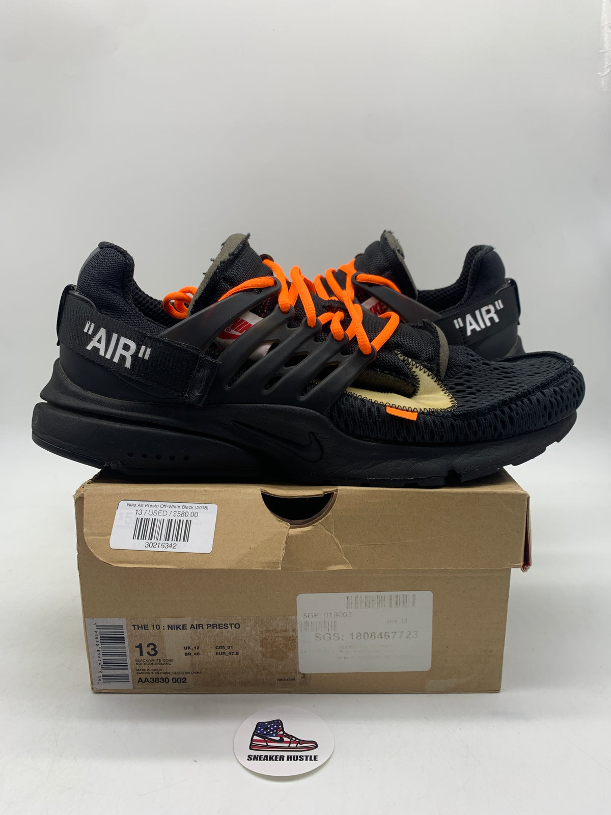 Nike Air Presto Off-White Black (2018)