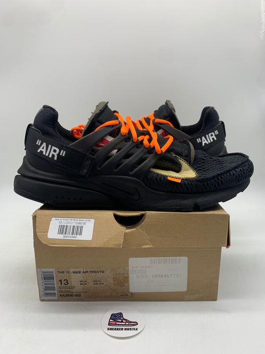 Nike Air Presto Off-White Black (2018)