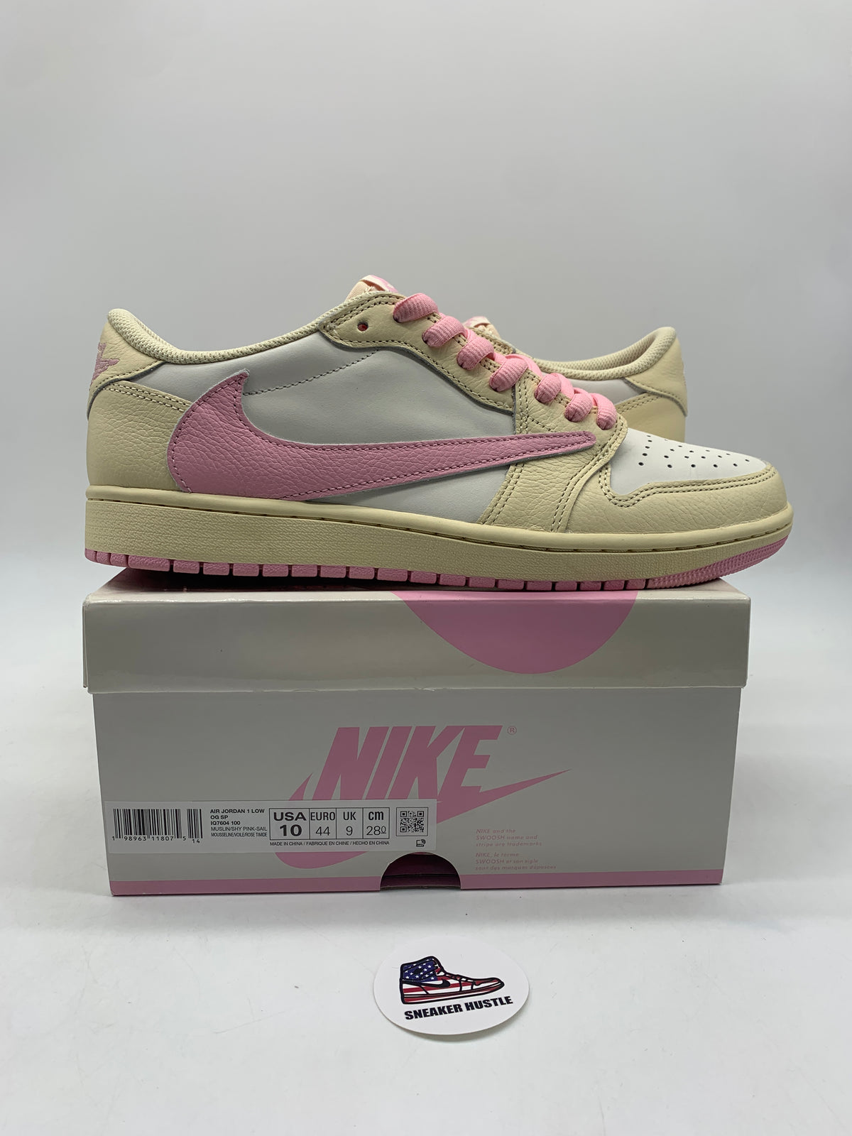 Jordan 1 Retro Low OG SP Travis Scott Shy Pink