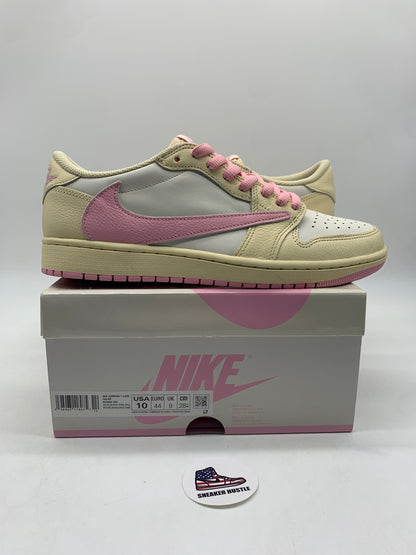 Jordan 1 Retro Low OG SP Travis Scott Shy Pink