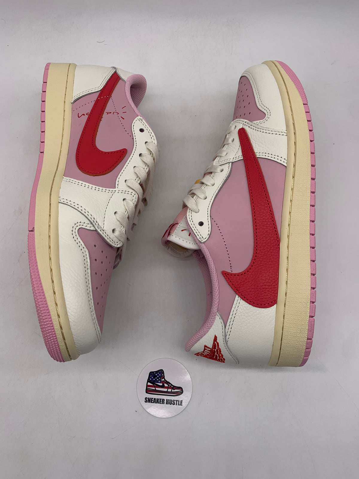 Jordan 1 Retro Low OG SP Travis Scott Sail Tropical Pink