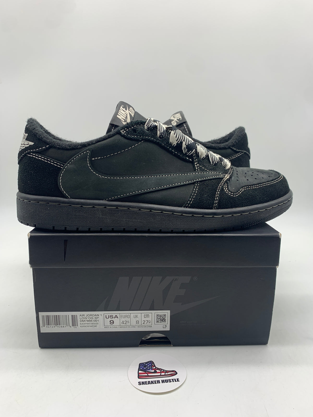 Jordan 1 Retro Low OG SP Travis Scott Black Phantom