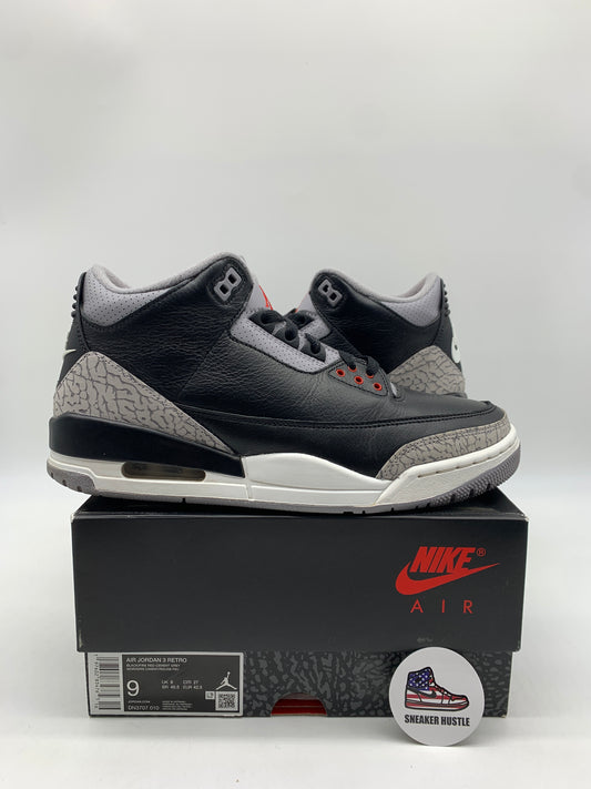 Jordan 3 Retro OG Black Cement (2024)