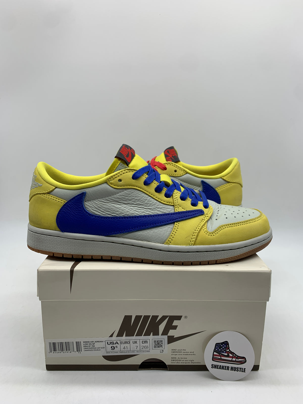 Jordan 1 Retro Low OG SP Travis Scott Canary (Women's)