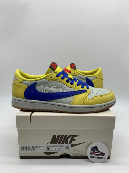 Jordan 1 Retro Low OG SP Travis Scott Canary (Women's)