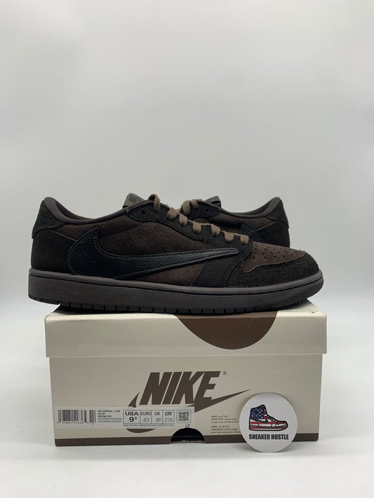Jordan 1 Retro Low OG SP Travis Scott Velvet Brown