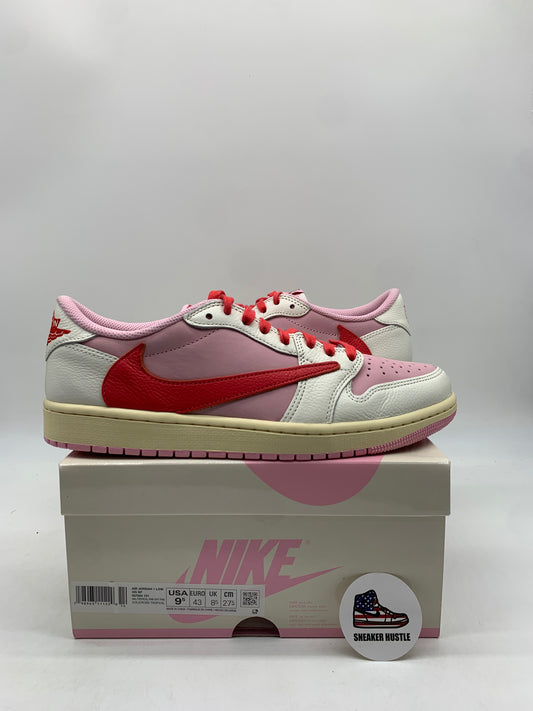 Jordan 1 Retro Low OG SP Travis Scott Sail Tropical Pink