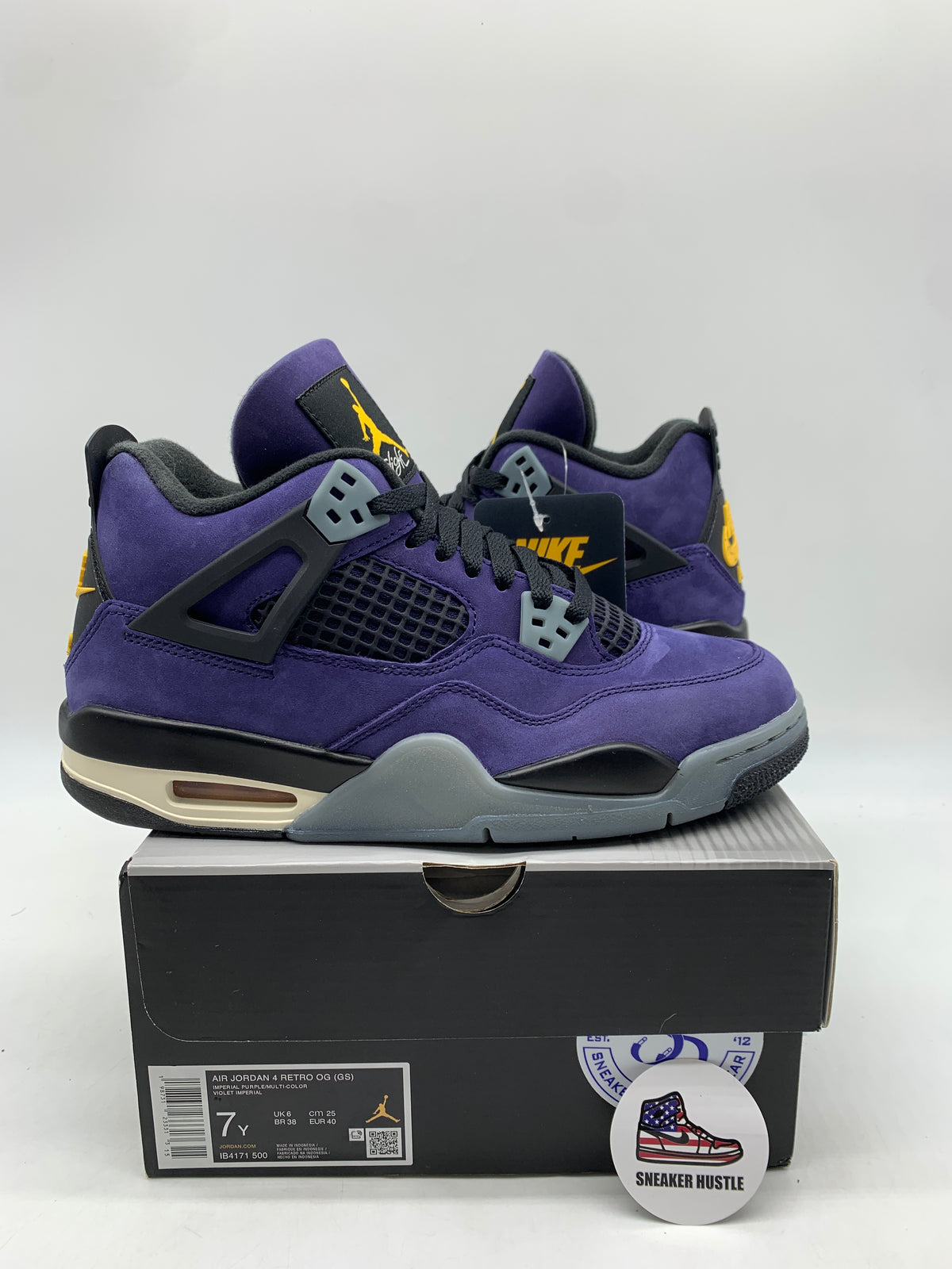 Jordan 4 Retro Lakers (GS)