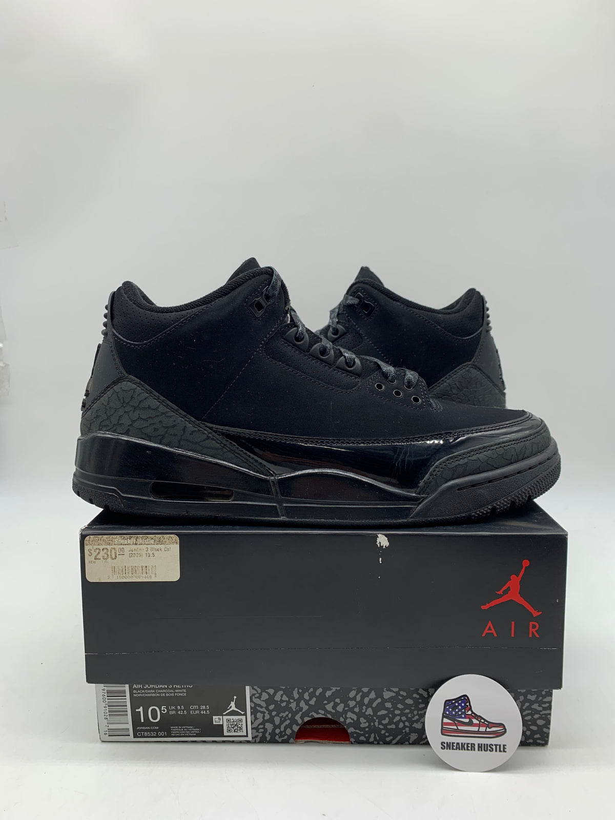Jordan 3 Retro Black Cat (2025)