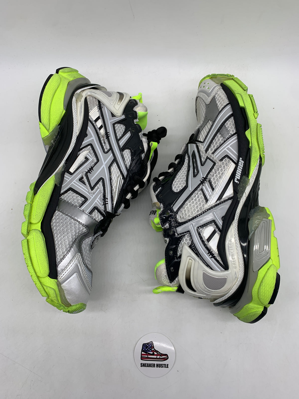 Balenciaga Runner White Neon Yellow
