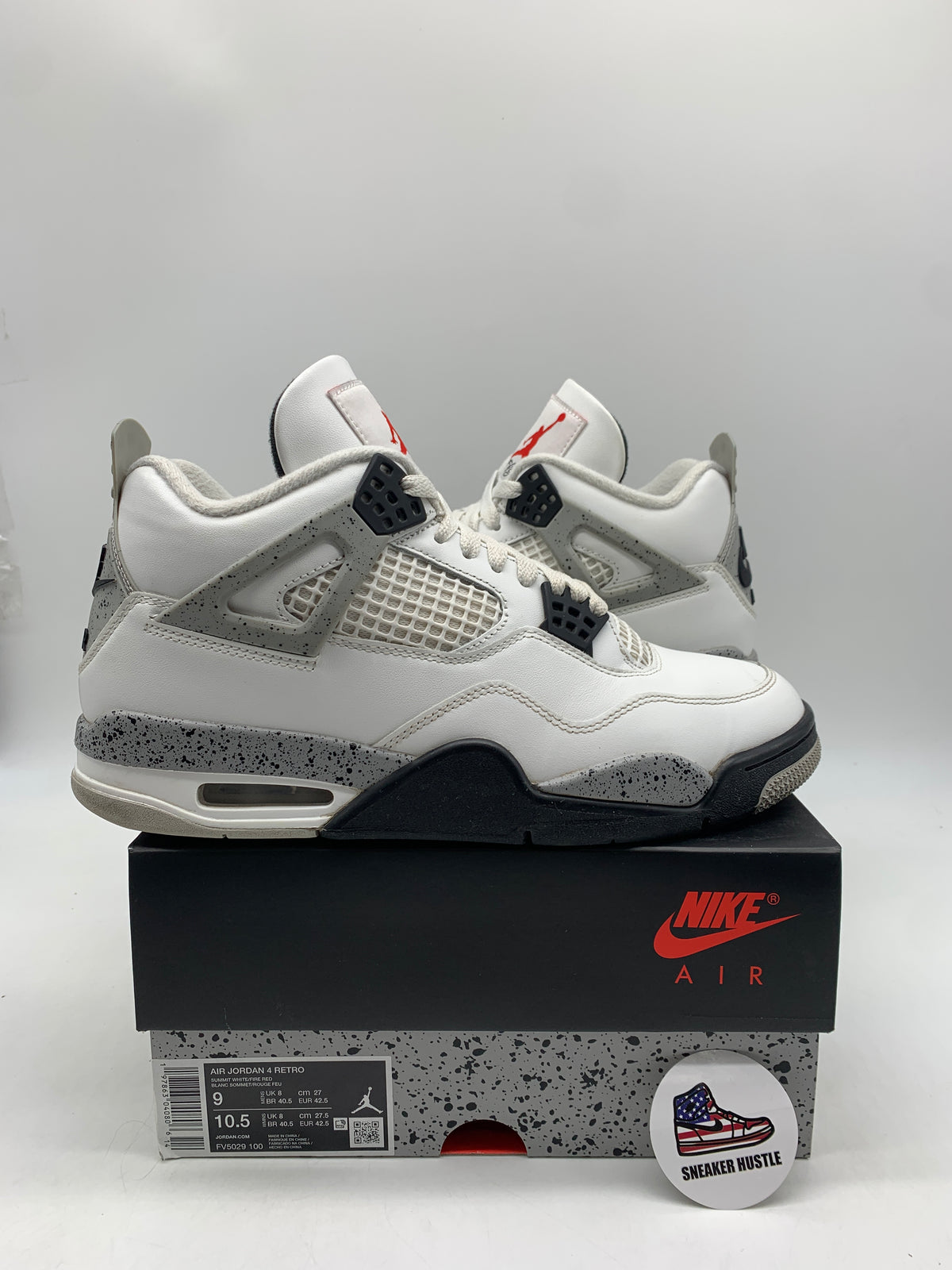 Jordan 4 Retro White Cement (2025)