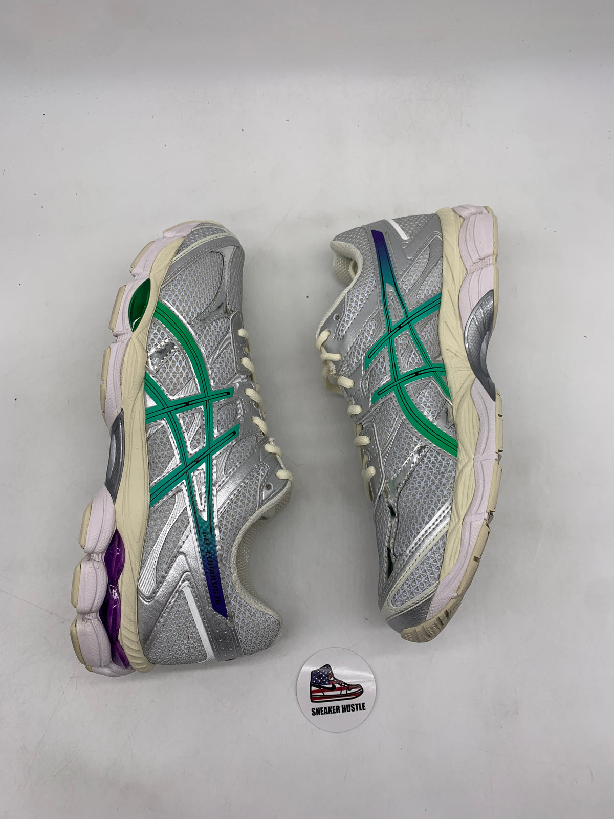 ASICS Gel-Cumulus 16 Tomo Summit Exclusive Cream Malachite Green