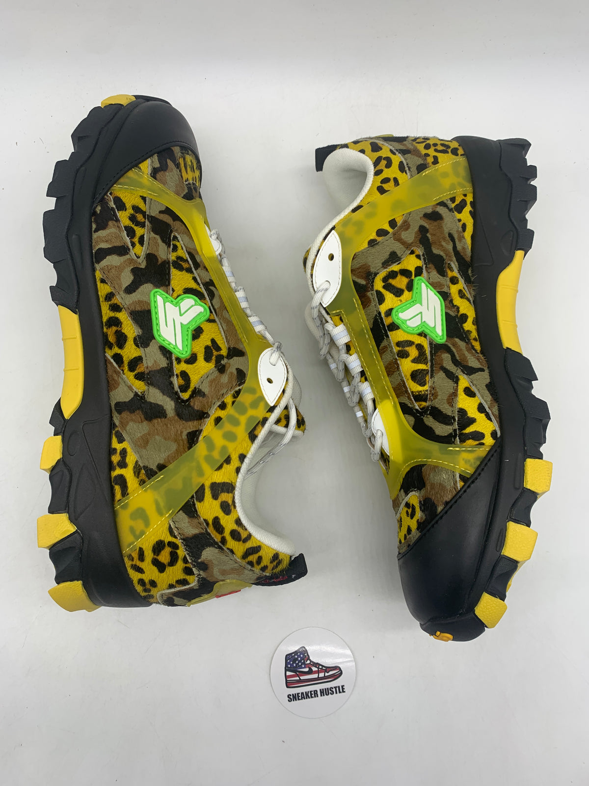 Sicko x PDF Yellow Leopard Flip Diamond