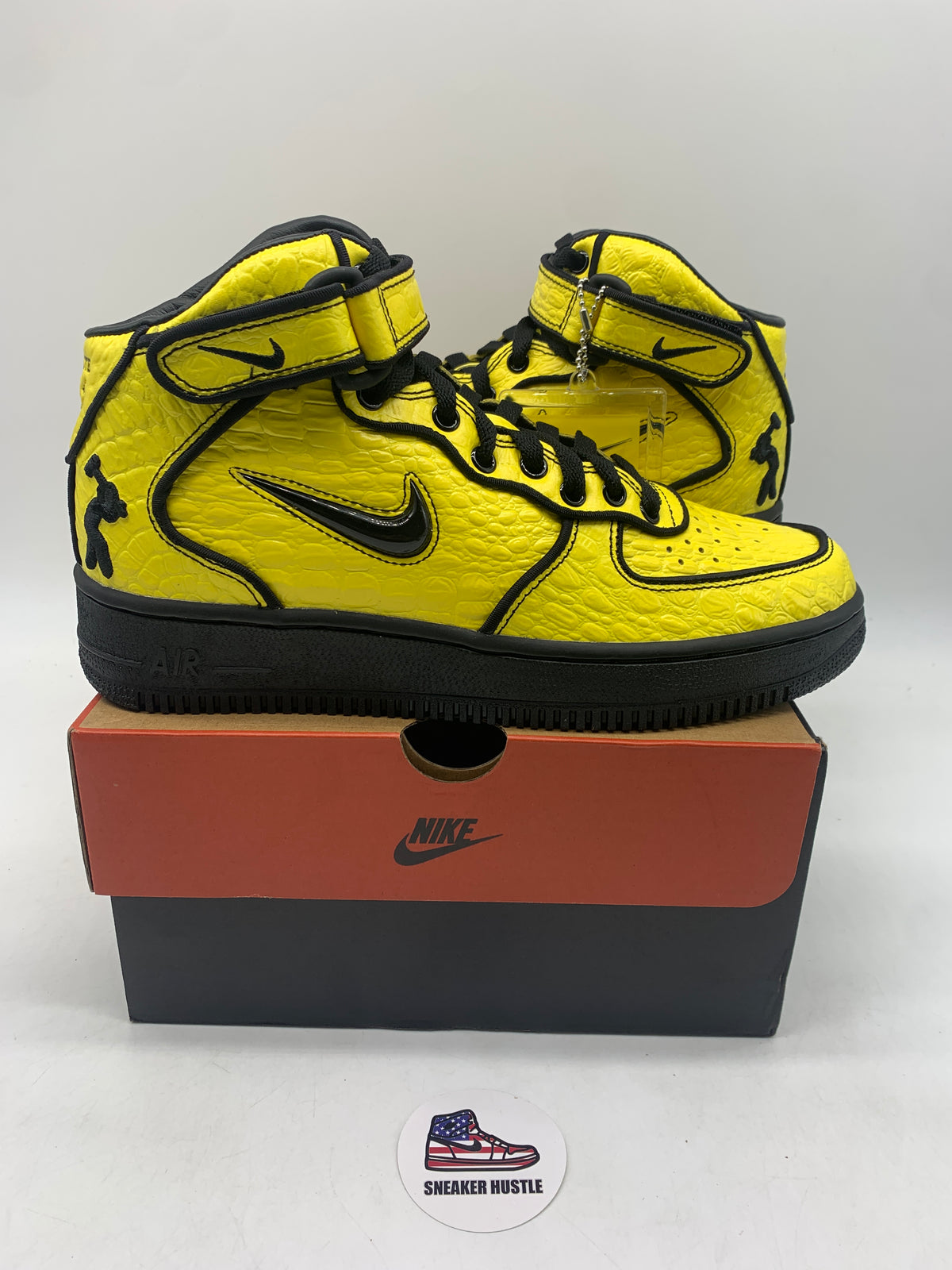 Nike Air Force 1 Mid Lil Yachty Concrete Boys Opti Yellow