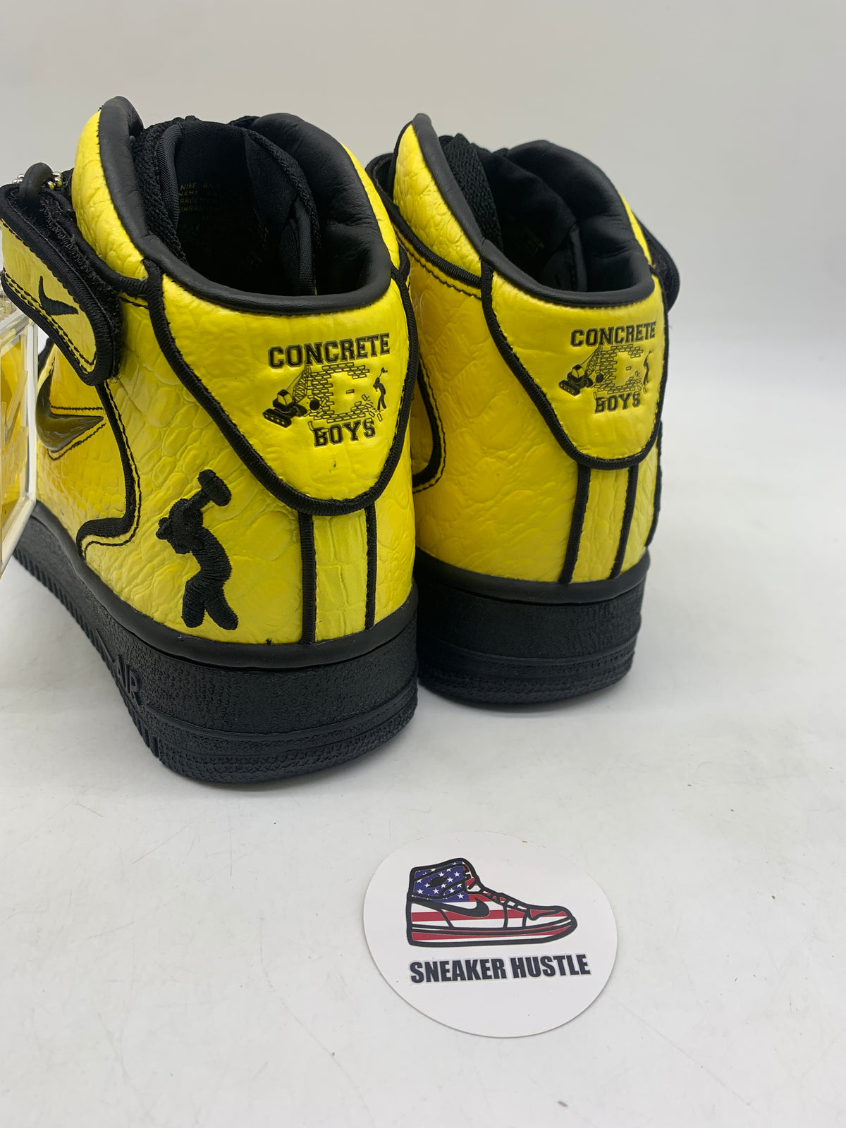 Nike Air Force 1 Mid Lil Yachty Concrete Boys Opti Yellow