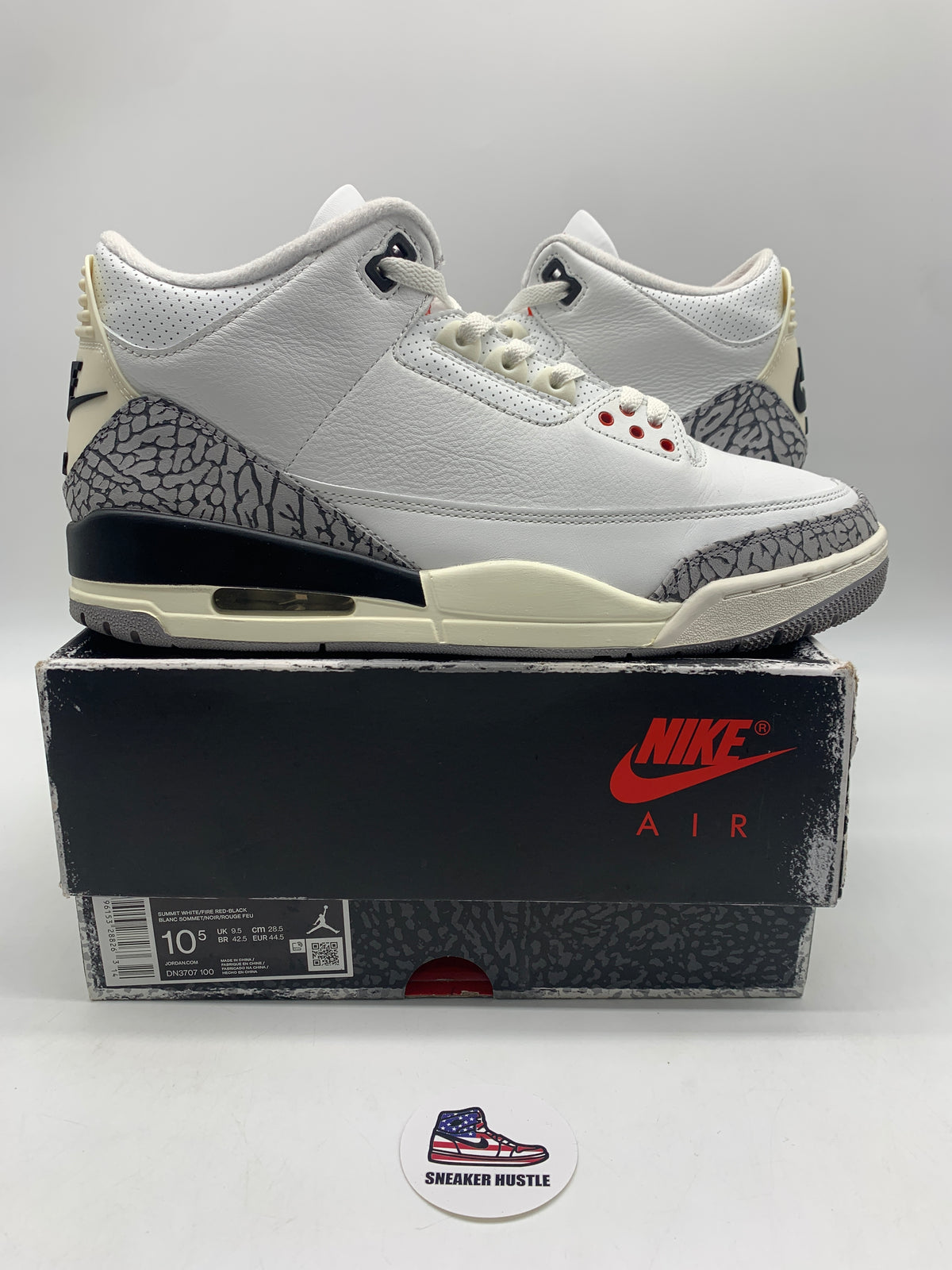 Jordan 3 Retro White Cement Reimagined