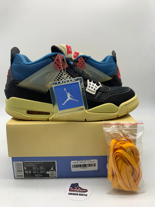 Jordan 4 Retro Union Off Noir
