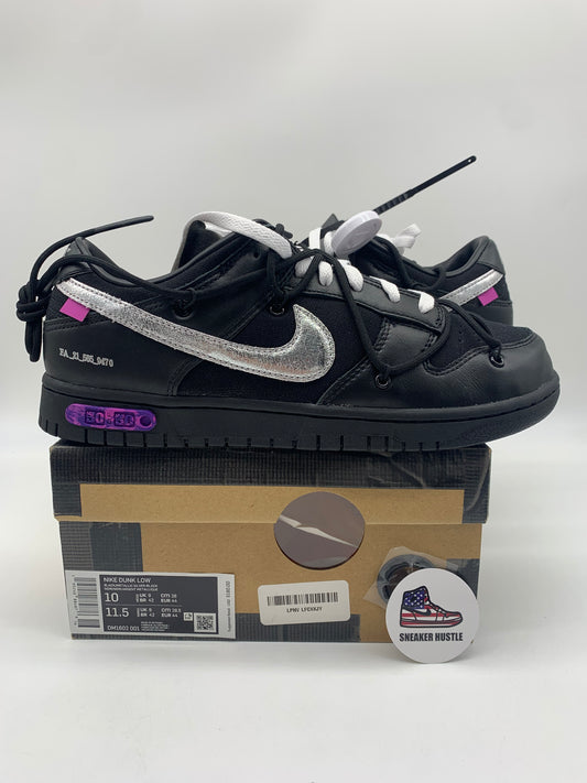 Nike Dunk Low Off-White Lot 50