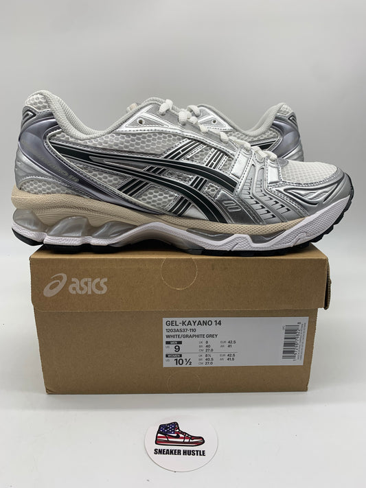 ASICS Gel-Kayano 14 White Graphite Grey