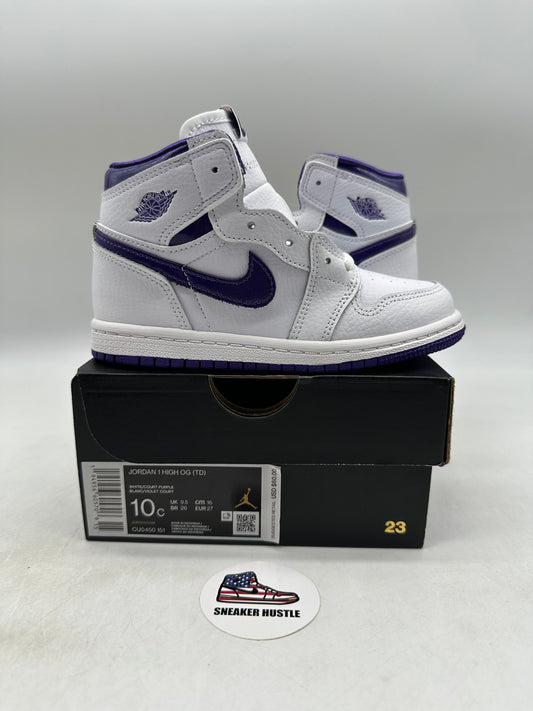 Jordan 1 Retro High Court Purple (2021) (TD) 10C