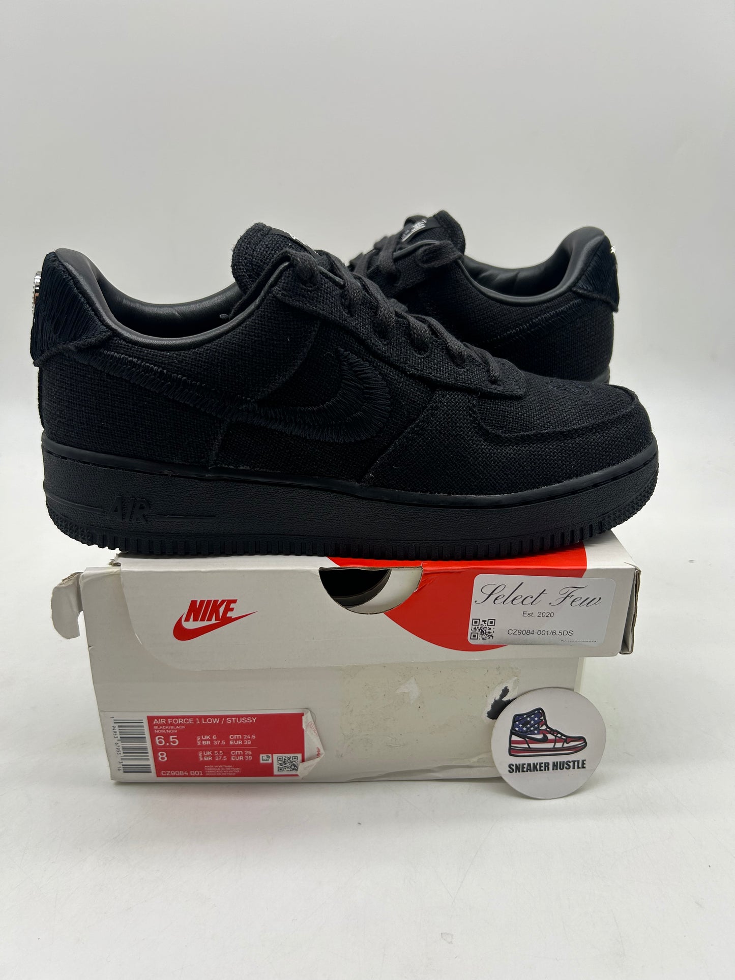 Nike Air Force 1 Low Stussy Black
