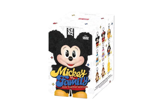 Pop Mart Disney Mickey Family Together Series Plush Keychain Single Blind Box