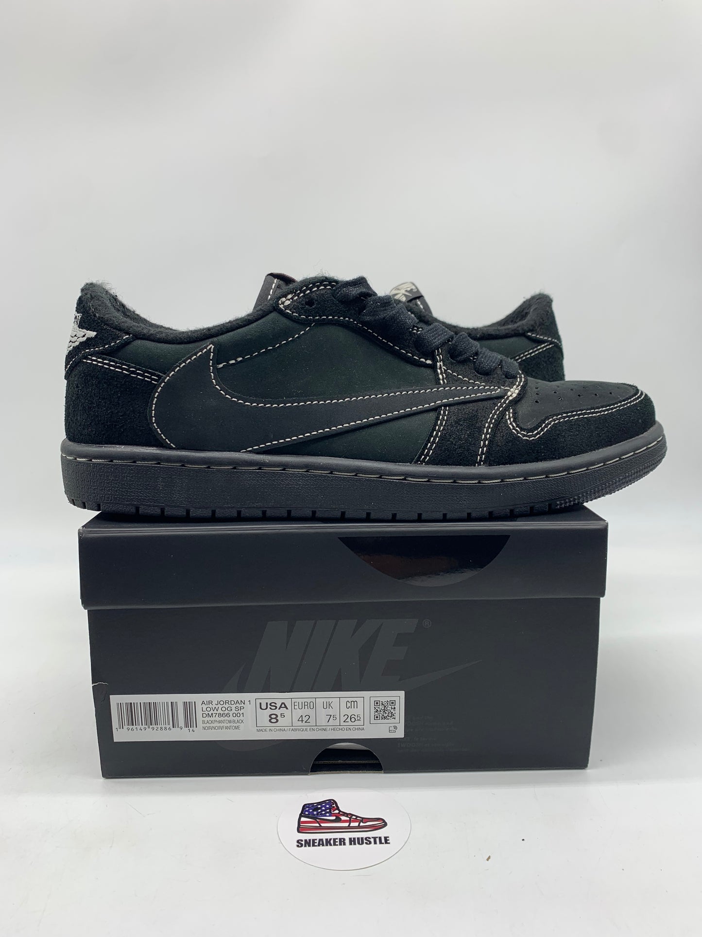 Jordan 1 Retro Low OG SP Travis Scott Black Phantom