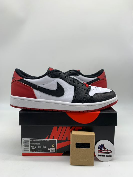 Jordan 1 Retro Low OG Black Toe (2023)