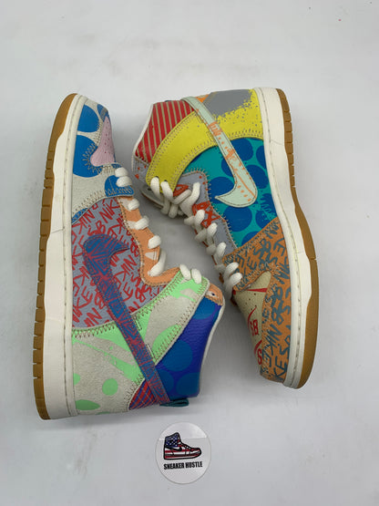Nike SB Dunk High Thomas Campbell What the Dunk