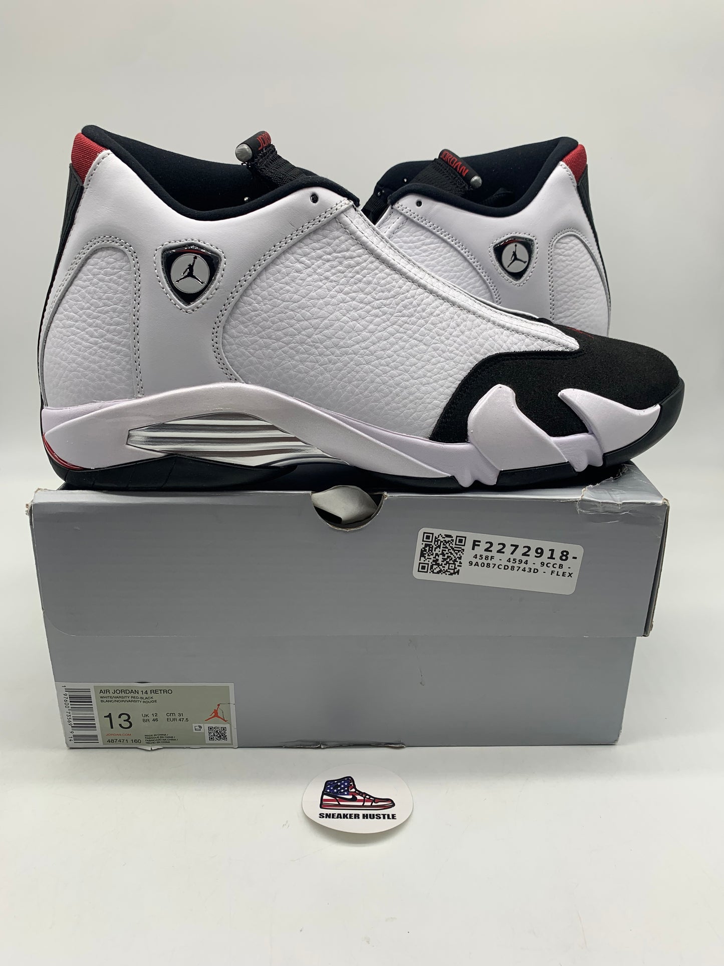 Jordan 14 Retro Black Toe (2024)