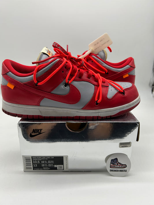 Nike Dunk Low Off-White University Red