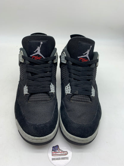 Jordan 4 Retro SE Black Canvas