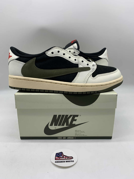 Jordan 1 Retro Low OG SP Travis Scott Olive (Women's)