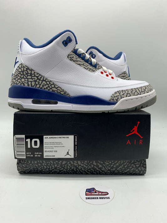 Jordan 3 Retro True Blue (2016)