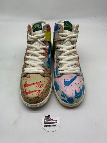 Nike SB Dunk High Thomas Campbell What the Dunk