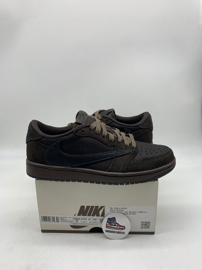 Jordan 1 Retro Low OG SP Travis Scott Velvet Brown