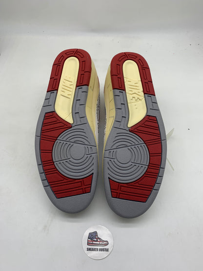 Jordan 2 Retro Low SP Off-White White Red