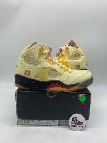 Jordan 5 Retro Off-White Sail