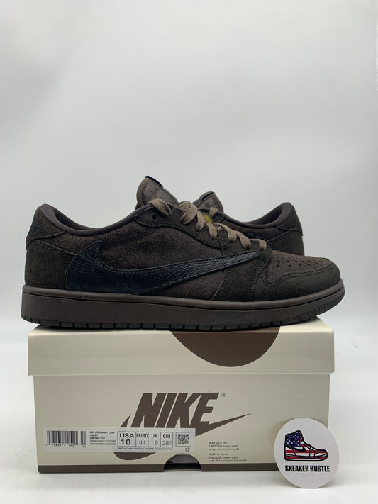Jordan 1 Retro Low OG SP Travis Scott Velvet Brown